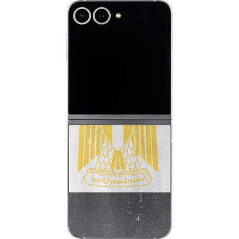 Egypt Flag Distressed Galaxy Z Flip6 Skin